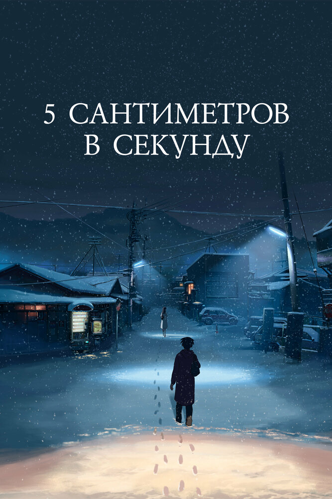 Постер Пять сантиметров в секунду