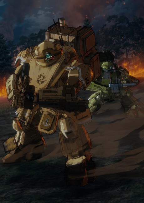 Постер Soukou Kihei Votoms: Haiiro no Hexe